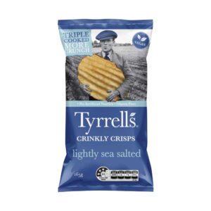 Tyrells Hand Cooked Lightly Salted Crisps 165g